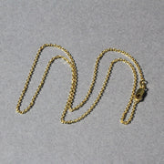 Bids.com 14k Yellow Gold Diamond Cut Cable Link Chain 1.4mm Necklaces Dark Gray 16 / Yellow Gold,18 / Yellow Gold,20 / Yellow Gold,24 / Yellow Gold,One / Yellow Gold