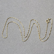 Bids.com 14k Yellow Gold Classic Box Chain 0.45mm Necklaces Dark Gray 16 / Yellow Gold,18 / Yellow Gold,20 / Yellow Gold