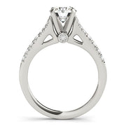 Bids.com 14k White Gold Split Shank Prong Set Diamond Engagement Ring (1 3/8 cttw) Rings White Smoke 3 / White Gold,3.5 / White Gold,4 / White Gold,4.5 / White Gold,5 / White Gold,5.5 / White Gold,6 / White Gold,6.5 / White Gold,7 / White Gold,7.5 / White Gold,8 / White Gold,8.5 / White Gold,9 / White Gold