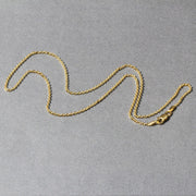Bids.com 14k Yellow Gold Forsantina Lite Cable Link Chain 1.5mm Necklaces Dark Gray 16 / Yellow Gold,18 / Yellow Gold,20 / Yellow Gold
