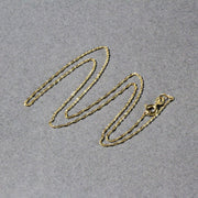 Bids.com 14k Yellow Gold Singapore Chain 1.0mm Necklaces Dark Gray 16 / Yellow Gold,18 / Yellow Gold,20 / Yellow Gold,22 / Yellow Gold,24 / Yellow Gold,7 / Yellow Gold