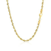 Bids.com 3.0mm 10k Yellow Gold Solid Diamond Cut Rope Chain Necklaces White Smoke 18 / Yellow Gold,20 / Yellow Gold,22 / Yellow Gold,24 / Yellow Gold,30 / Yellow Gold,One / Yellow Gold