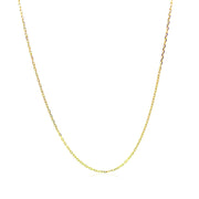 Bids.com 14k Yellow Gold Diamond Cut Cable Link Chain 0.8mm Necklaces White Smoke 16 / Yellow Gold,18 / Yellow Gold,20 / Yellow Gold,One / Yellow Gold