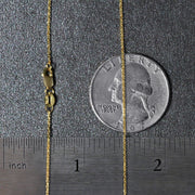 Bids.com 14k Yellow Gold Diamond Cut Cable Link Chain 0.8mm Necklaces Dark Slate Gray 16 / Yellow Gold,18 / Yellow Gold,20 / Yellow Gold,One / Yellow Gold