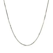 Bids.com 14k White Gold Adjustable Snake Chain 0.85mm Necklaces White Smoke 22 / White Gold,One / White Gold