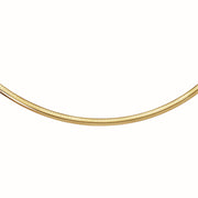 Bids.com 14k Yellow Gold Classic Omega Style Chain (6 mm) Necklaces White Smoke 16 / Yellow Gold,18 / Yellow Gold,20 / Yellow Gold