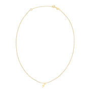 Bids.com 14K Yellow Gold Sagittarius Necklace Necklaces White Smoke 18 / Yellow Gold