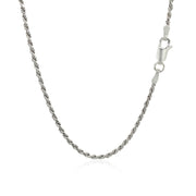 Bids.com Sterling Silver 1.8mm Diamond Cut Rope Style Chain Necklaces White Smoke 16 / Sterling Silver,18 / Sterling Silver,20 / Sterling Silver,24 / Sterling Silver,30 / Sterling Silver