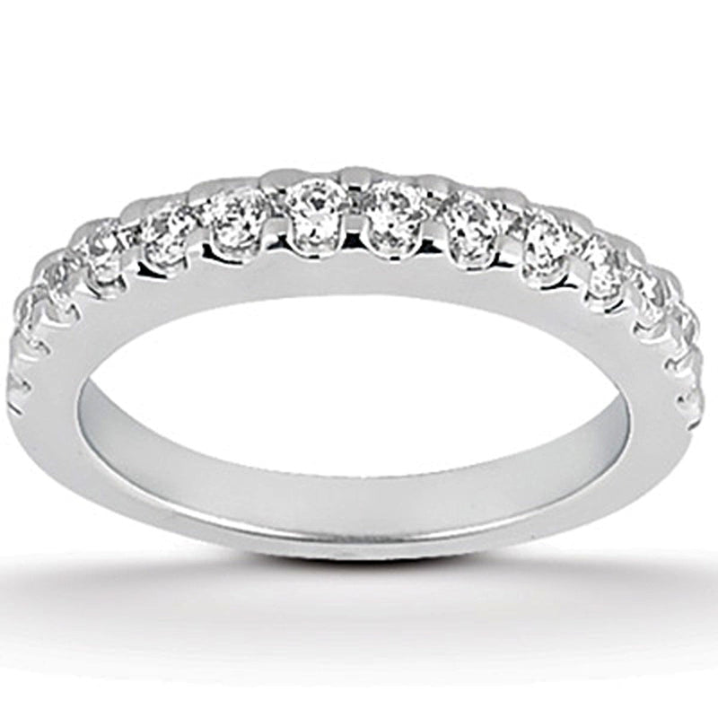 Bids.com 14k White Gold Shared Prong Diamond Wedding Ring Band Rings White Smoke 4 / White Gold,4.5 / White Gold,5 / White Gold,5.5 / White Gold,6 / White Gold,6.5 / White Gold,7 / White Gold,7.5 / White Gold,8 / White Gold,8.5 / White Gold,9 / White Gold