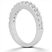 Bids.com 14k White Gold Shared Prong Diamond Wedding Ring Band Rings White Smoke 4 / White Gold,4.5 / White Gold,5 / White Gold,5.5 / White Gold,6 / White Gold,6.5 / White Gold,7 / White Gold,7.5 / White Gold,8 / White Gold,8.5 / White Gold,9 / White Gold