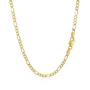 Bids.com 3.0mm 10k Yellow Gold Solid Figaro Chain Necklaces White Smoke 16 / Yellow Gold,18 / Yellow Gold,20 / Yellow Gold,24 / Yellow Gold,One / Yellow Gold