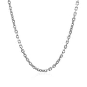 Bids.com 2.3mm 14k White Gold Diamond Cut Cable Link Chain Necklaces White Smoke 16 / White Gold,18 / White Gold,20 / White Gold,22 / White Gold,24 / White Gold,30 / White Gold,One / White Gold