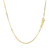 Bids.com 14k Yellow Gold Classic Box Chain 0.8mm Necklaces White Smoke 13 / Yellow Gold,16 / Yellow Gold,18 / Yellow Gold,20 / Yellow Gold,22 / Yellow Gold,24 / Yellow Gold,30 / Yellow Gold