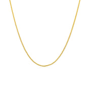 Bids.com 14k Yellow Gold Round Wheat Chain 1.0mm Necklaces White Smoke 16 / Yellow Gold,18 / Yellow Gold,20 / Yellow Gold,24 / Yellow Gold,One / Yellow Gold