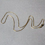 Bids.com 14k Yellow Gold Classic Box Chain 0.7mm Necklaces Dark Gray 16 / Yellow Gold,18 / Yellow Gold,20 / Yellow Gold,24 / Yellow Gold