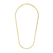 Bids.com 3.5mm 14k Yellow Gold Solid Diamond Cut Rope Chain Necklaces White Smoke 18 / Yellow Gold,20 / Yellow Gold,22 / Yellow Gold,24 / Yellow Gold,30 / Yellow Gold,One / Yellow Gold