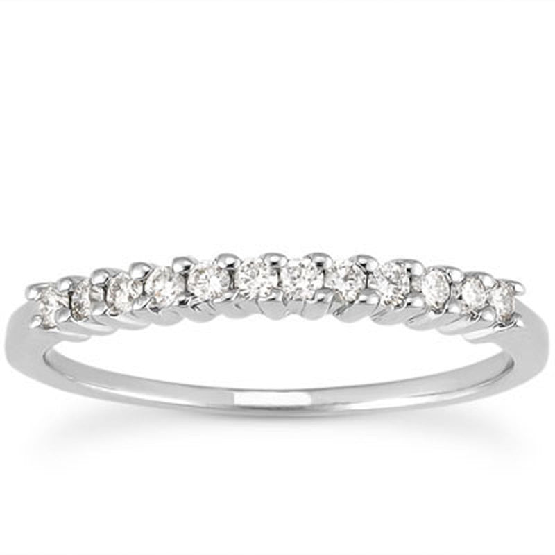 Bids.com 14k White Gold Raised Shared Prong Diamond Wedding Ring Band Rings White Smoke 4 / White Gold,4.5 / White Gold,5 / White Gold,5.5 / White Gold,6 / White Gold,6.5 / White Gold,7 / White Gold,7.5 / White Gold,8 / White Gold,8.5 / White Gold,9 / White Gold