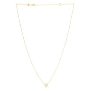Bids.com 14k Yellow Gold Star of David Necklace Necklaces White Smoke 18 / Yellow Gold