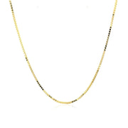 Bids.com 14k Yellow Gold Classic Box Chain 1.0mm Necklaces White Smoke 16 / Yellow Gold,18 / Yellow Gold,20 / Yellow Gold,22 / Yellow Gold,24 / Yellow Gold,30 / Yellow Gold