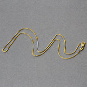 Bids.com 14k Yellow Gold Classic Box Chain 1.0mm Necklaces Light Slate Gray 16 / Yellow Gold,18 / Yellow Gold,20 / Yellow Gold,22 / Yellow Gold,24 / Yellow Gold,30 / Yellow Gold
