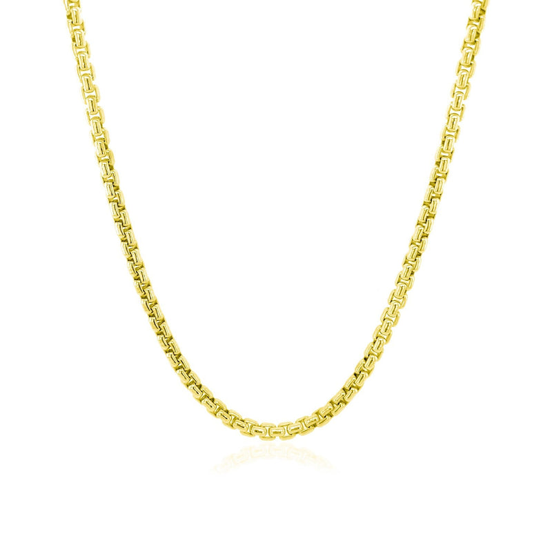Bids.com 2.4mm 14k Yellow Gold Round Box Chain Necklaces White Smoke 16 / Yellow Gold,18 / Yellow Gold,20 / Yellow Gold,24 / Yellow Gold,22 / Yellow Gold
