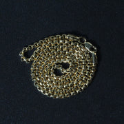 Bids.com 2.4mm 14k Yellow Gold Round Box Chain Necklaces Black 16 / Yellow Gold,18 / Yellow Gold,20 / Yellow Gold,24 / Yellow Gold,22 / Yellow Gold