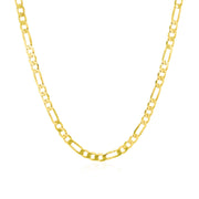 Bids.com 3.1mm 14k Yellow Gold Solid Figaro Chain Necklaces White Smoke 16 / Yellow Gold,18 / Yellow Gold,20 / Yellow Gold,22 / Yellow Gold,24 / Yellow Gold,30 / Yellow Gold,One / Yellow Gold