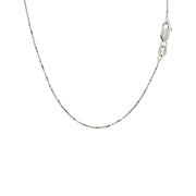 Bids.com 18k White Gold Box Chain 0.6mm Necklaces White Smoke 16 / White Gold,18 / White Gold,20 / White Gold,One / White Gold
