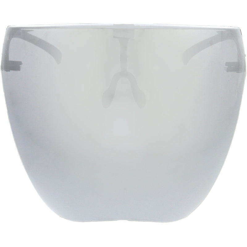 zeroUV Protective Face Shield Full Cover Visor Glasses/Sunglasses (Anti-Fog) D188 Sunglasses Gray Black / Silver Mirror