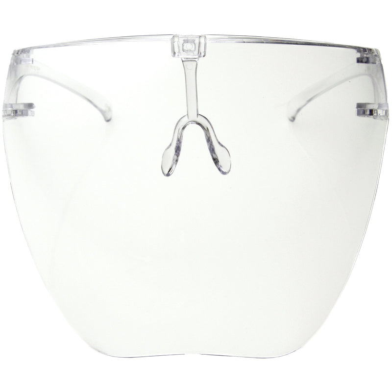 zeroUV Ombre Protective Face Shield Full Cover Visor Glasses/Sunglasses (Anti-Fog) D188 Sunglasses White Smoke Apricot Ombre,Smoke Ombre,Light Blue Ombre,Amber Ombre,Purple Ombre,Clear / Clear