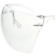zeroUV Ombre Protective Face Shield Full Cover Visor Glasses/Sunglasses (Anti-Fog) D188 Sunglasses White Smoke Apricot Ombre,Smoke Ombre,Light Blue Ombre,Amber Ombre,Purple Ombre,Clear / Clear
