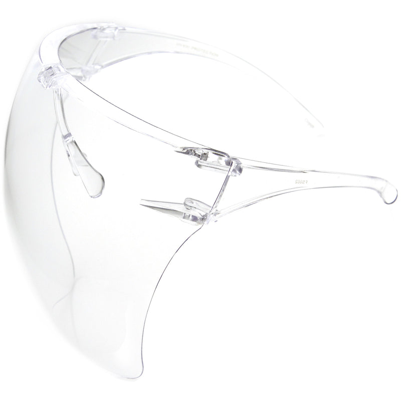 zeroUV Ombre Protective Face Shield Full Cover Visor Glasses/Sunglasses (Anti-Fog) D188 Sunglasses White Smoke Apricot Ombre,Smoke Ombre,Light Blue Ombre,Amber Ombre,Purple Ombre,Clear / Clear