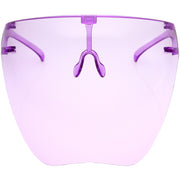zeroUV Protective Face Shield Full Cover Visor Glasses/Sunglasses (Anti-Fog) D188 Sunglasses Lavender Blush Purple