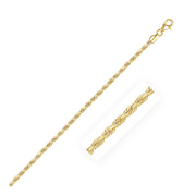 Bids.com 2.5mm 14k Yellow Gold Solid Diamond Cut Rope Chain Necklaces White Smoke 16 / Yellow Gold,18 / Yellow Gold,20 / Yellow Gold,22 / Yellow Gold,24 / Yellow Gold,30 / Yellow Gold,One / Yellow Gold
