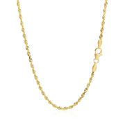 Bids.com 2.5mm 14k Yellow Gold Solid Diamond Cut Rope Chain Necklaces White Smoke 16 / Yellow Gold,18 / Yellow Gold,20 / Yellow Gold,22 / Yellow Gold,24 / Yellow Gold,30 / Yellow Gold,One / Yellow Gold