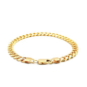 Bids.com 5.8mm 14k Yellow Gold Solid Miami Cuban Bracelet Bracelets White Smoke 8.5 / Yellow Gold