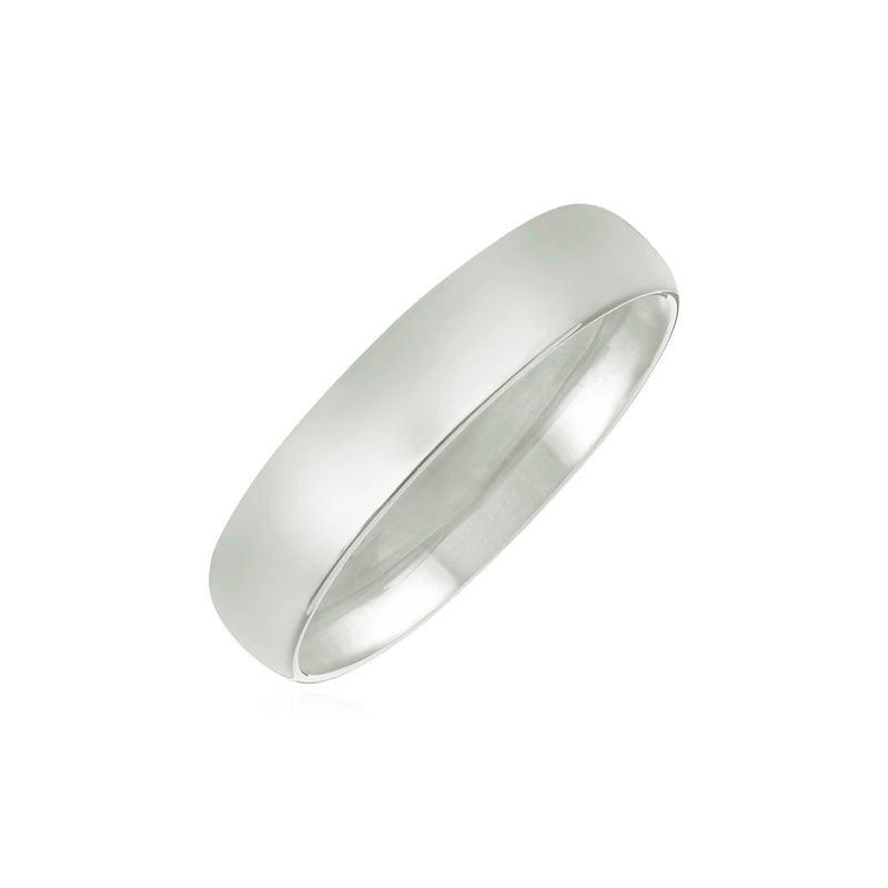 Bids.com 14k White Gold 5mm Comfort Fit Wedding Band Rings White Smoke 10 / White Gold,11 / White Gold,12 / White Gold,6 / White Gold,7 / White Gold,8 / White Gold,9 / White Gold