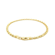 Bids.com 2.9mm 14k Yellow Gold Heart Bracelet Bracelets White Smoke 5.5 / Yellow Gold,7 / Yellow Gold,8 / Yellow Gold