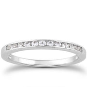 Bids.com 14k White Gold Channel Set Diamond Wedding Ring Band Set 1/3 Around Rings White Smoke 4 / White Gold,4.5 / White Gold,5 / White Gold,5.5 / White Gold,6 / White Gold,6.5 / White Gold,7 / White Gold,7.5 / White Gold,8 / White Gold,8.5 / White Gold,9 / White Gold