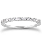 Bids.com 14k White Gold Shared Prong Diamond Wedding Ring Band with Airline Gallery Rings White Smoke 4 / White Gold,4.5 / White Gold,5 / White Gold,5.5 / White Gold,6 / White Gold,6.5 / White Gold,7 / White Gold,7.5 / White Gold,8 / White Gold,8.5 / White Gold,9 / White Gold