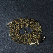 Bids.com 14k Yellow Gold Diamond-Cut Alternating Bead Chain 1.2mm Necklaces Dark Slate Gray 16 / Yellow Gold,18 / Yellow Gold,20 / Yellow Gold,One / Yellow Gold