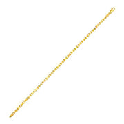 Bids.com 14k Yellow Gold French Cable Link Chain (2.50 mm) Necklaces White Smoke 18 / Yellow Gold,20 / Yellow Gold,22 / Yellow Gold,24 / Yellow Gold