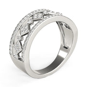 Bids.com Diamond Studded Square Motif Ring in 14k White Gold (1/2 cttw) Rings White Smoke 3 / White Gold,3.5 / White Gold,4 / White Gold,4.5 / White Gold,5 / White Gold,5.5 / White Gold,6 / White Gold,6.5 / White Gold,7 / White Gold,7.5 / White Gold,8 / White Gold,8.5 / White Gold,9 / White Gold