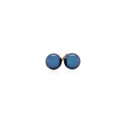Bids.com 14k Yellow Gold Cultured Black Pearl Stud Earrings (6.0 mm) Earrings White Smoke Yellow Gold