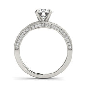 Bids.com 14k White Gold Round Diamond Bypass Style Engagement Ring (1 1/2 cttw) Rings White Smoke 3 / White Gold,3.5 / White Gold,4 / White Gold,4.5 / White Gold,5 / White Gold,5.5 / White Gold,6 / White Gold,6.5 / White Gold,7 / White Gold,7.5 / White Gold,8 / White Gold,8.5 / White Gold,9 / White Gold