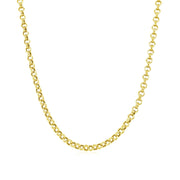 Bids.com 2.3mm 10k Yellow Gold Rolo Chain Necklaces White Smoke 16 / Yellow Gold,18 / Yellow Gold,20 / Yellow Gold,One / Yellow Gold
