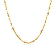 Bids.com 14k Yellow Gold Classic Box Chain 1.4mm Necklaces White Smoke 16 / Yellow Gold,18 / Yellow Gold,20 / Yellow Gold,22 / Yellow Gold,24 / Yellow Gold,30 / Yellow Gold