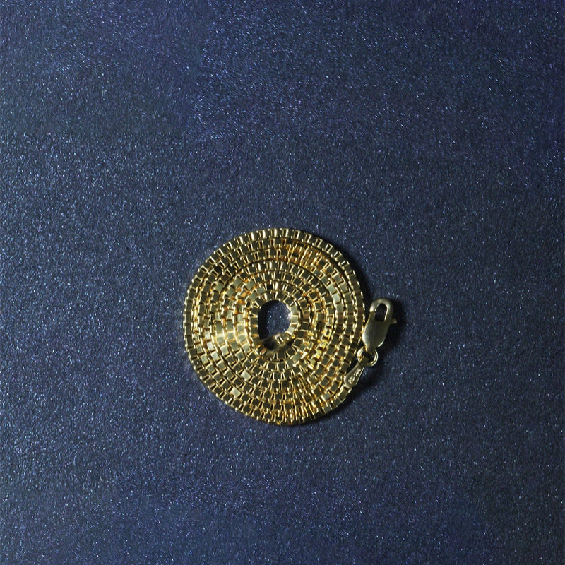 Bids.com 14k Yellow Gold Classic Box Chain 1.4mm Necklaces Dark Slate Gray 16 / Yellow Gold,18 / Yellow Gold,20 / Yellow Gold,22 / Yellow Gold,24 / Yellow Gold,30 / Yellow Gold