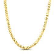 Bids.com 7.0mm 14k Yellow Gold Classic Miami Cuban Solid Chain Necklaces White Smoke 24 / Yellow Gold,26 / Yellow Gold,20 / Yellow Gold,22 / Yellow Gold