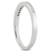 Bids.com 14k White Gold Channel Set Princess Diamond Wedding Ring Band Rings White Smoke 4 / White Gold,4.5 / White Gold,5 / White Gold,5.5 / White Gold,6 / White Gold,6.5 / White Gold,7 / White Gold,7.5 / White Gold,8 / White Gold,8.5 / White Gold,9 / White Gold